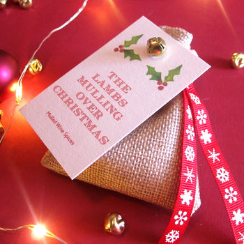 Personalised Mulled Wine Spice Bag, 2 of 5