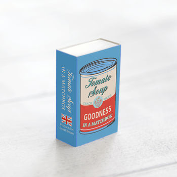 Grow Your Own Tomato Soup Seed Kit In A Matchbox, 5 of 6