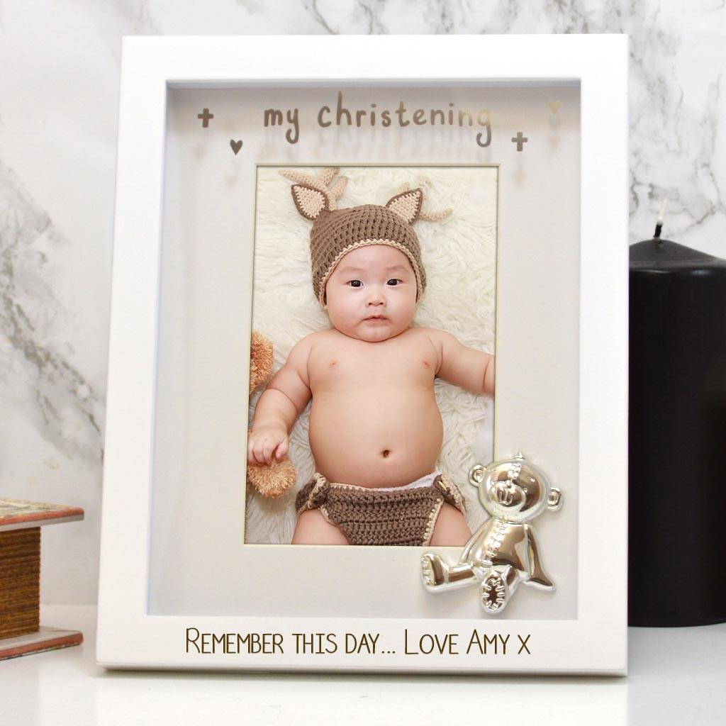 Christening Photo Frame Gift ~ Baby 