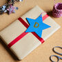 Set Of Four Leather Star Decorations/Gift Tags, thumbnail 5 of 7