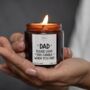 Father's Day Gift Candle With Matches, Light This When Dad Farts, thumbnail 4 of 12