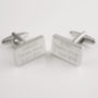 Daddy Since … Cufflinks, thumbnail 1 of 2