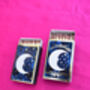Mini Foiled Moon Matchboxes, thumbnail 8 of 9