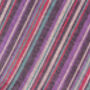 Nepali Cotton Scarf, Purple Stripes, Ethically Handmade, thumbnail 4 of 7