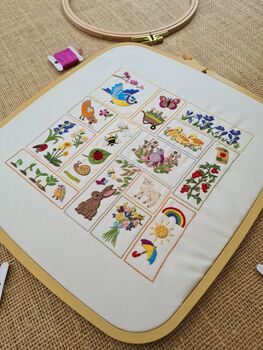 Spring Splendour Hand Embroidery Kit, 4 of 11