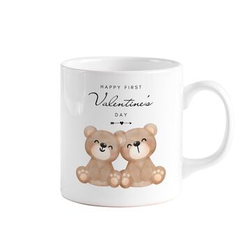 First Valentine’s Day Gift Mug – Bear Couple, 2 of 8
