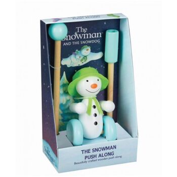 The Snowman Wooden Push Along Toy, 4 of 4