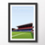 Crystal Palace Selhurst View From The Dugout Poster, thumbnail 8 of 8