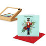 Christmas Nutcracker Pack Of 10 Cards, thumbnail 2 of 3