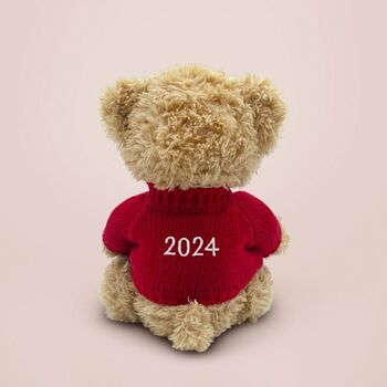 Personalised Bertie Year Bear 2024, 6 of 12