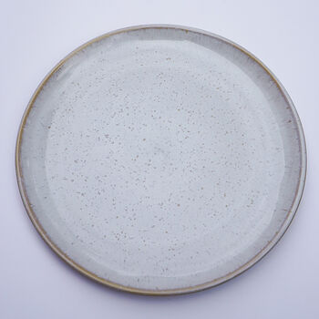 Handmade Ceramic Pebble Glaze Salad Plate, 5 of 8