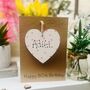 Personalised 80th Birthday Wooden Keepsake Card, thumbnail 3 of 3
