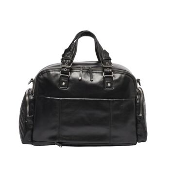 Westwood Leather Weekender Travel Bag, 5 of 9