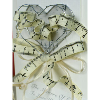 'The Measure Of Love' Card, 3 of 12