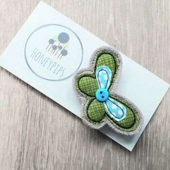 Embroidered Butterfly Brooch, 6 of 7