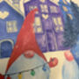 Personalised Gnome Family Christmas Cushion, thumbnail 4 of 5