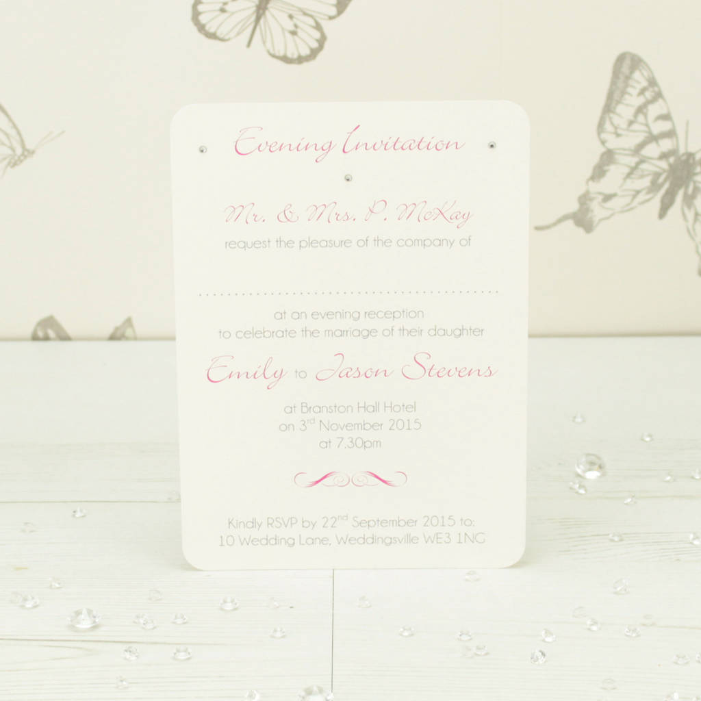 kensington wedding invitation by dreams to reality design ltd