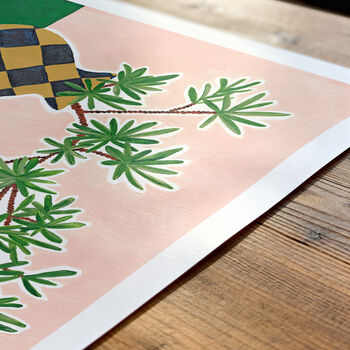 Green And Pink Still Life Plant Print, 2 of 12