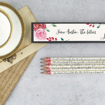 The Wit And Wisdom Of Jane Austen Pencil Set, 3 of 7