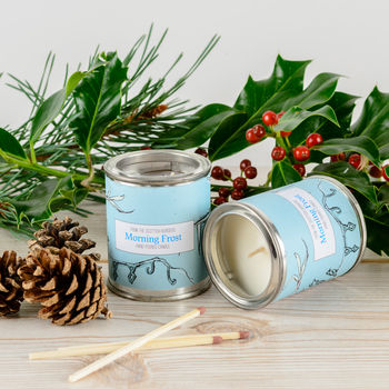 Morning Frost Peppermint Candle Tin, 3 of 4