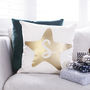 Personalised Initial Star Cushion, thumbnail 1 of 5