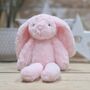 Katie The Long Leg Light Pink Bunny Soft Toy, thumbnail 2 of 3