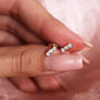 Opal Stud Earrings, thumbnail 2 of 8