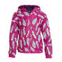 Children's Feather Colour Changing Pack Away Raincoat, thumbnail 2 of 3