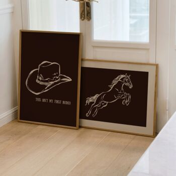 This Ain't My First Rodeo Western Print, 2 of 6