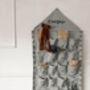 Personalised Green Gingham Ruffle Advent Calendar Embroidered, thumbnail 2 of 12