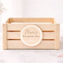 Personalised Luxury Keepsake Box For Mum Memory Gift Crate Mothers Day Gift Idea, thumbnail 6 of 6