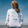 Pick Me Women's Staycation Hoodie With Strawberry Graphic, thumbnail 4 of 4