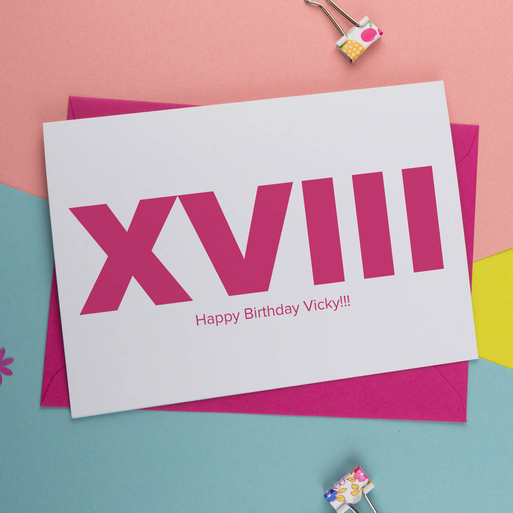 how to put your birthday in roman numerals