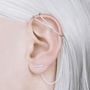 Ear Cuff Silver Chain Ear Jackets, thumbnail 1 of 3