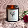 Valentine’s Day Gift I Love You Personalised Candle, thumbnail 1 of 3