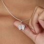 Sterling Silver Angel Wings Necklace, thumbnail 1 of 6
