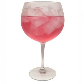 Sports Themed Glasses / Various Sports And Glass Types, 6 of 12