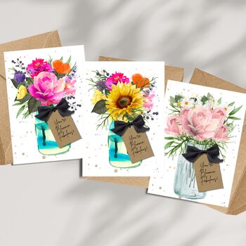 Scented Blush Rose Mothers Day Card, 4 of 8