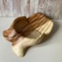 Hands Of Hope Wooden Hands Bowl Decor Handmade Ornament, thumbnail 2 of 7