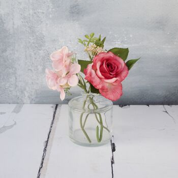 Rose Bouquet In Glass Vase, 7 of 12