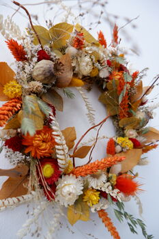 Evermore Dried Flower Wreath, 2 of 6
