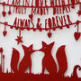 Truly, Madly, Deeply Fox Valentine's Print Or Papercut, thumbnail 3 of 8