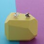 French Bulldog Head Stud Earrings, thumbnail 1 of 2
