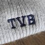 Mens Wool Beanie Hat Personalised Bed Socks Gift Set, thumbnail 8 of 8