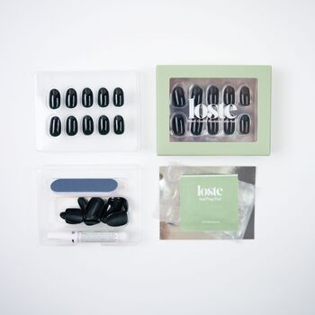 Loste Reusable False Nails: Fifty Fifty, 3 of 4
