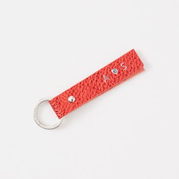 Personalised Leather Keyring, 6 of 10