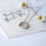 Initial Sterling Silver Necklace, thumbnail 4 of 12