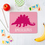 Children's Personalised Dinosaur Placemat, thumbnail 1 of 12