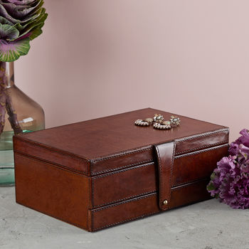 Normal Classic Leather Jewellery Box 