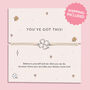 You've Got This Four Leaf Clover Bracelet, thumbnail 1 of 9